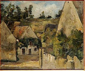 Carrefour de la rue Rémy par Cézanne